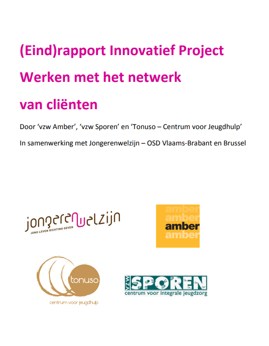 Cover eindrapport innovatief project